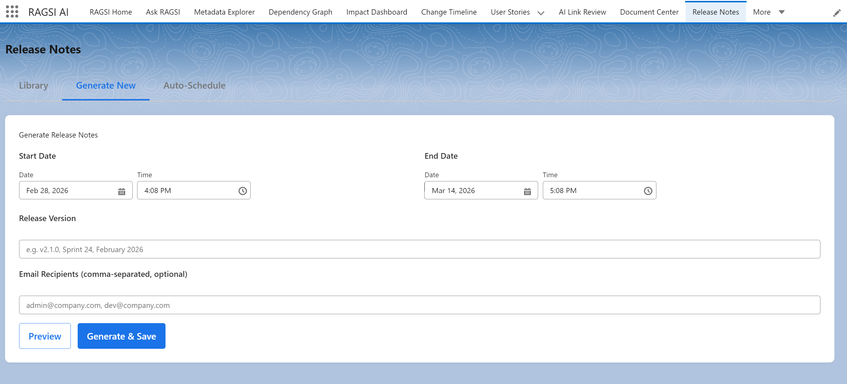 Release Notes - Auto-generate release notes